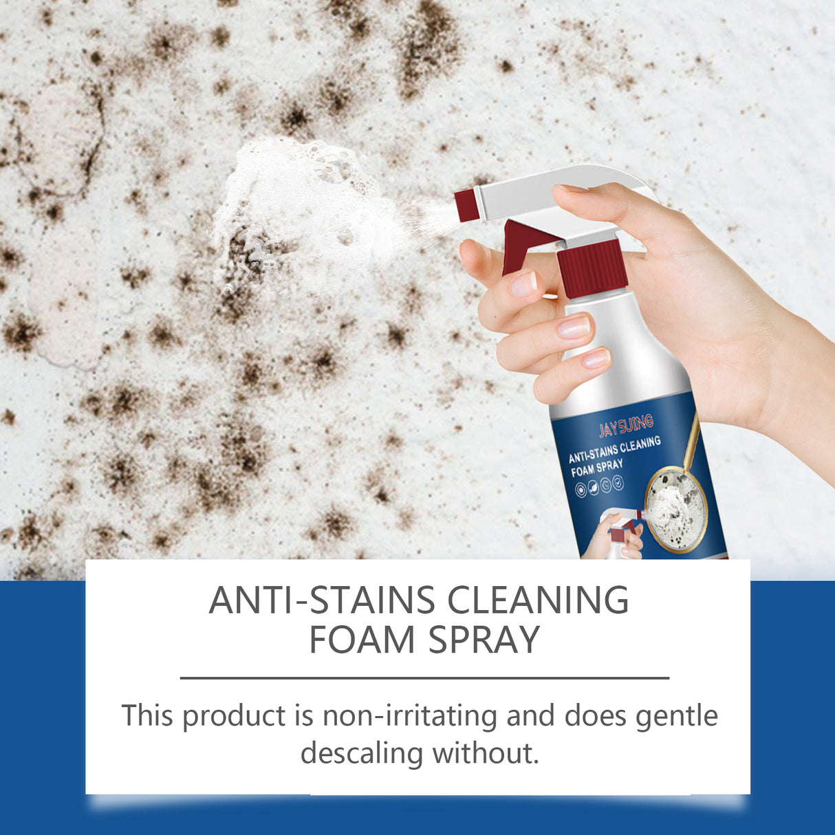 Bathroom Foam Cleaning Spray, Bathroom Wall Stain Removal Multi-Purpose Foam Cleaning Spray - V.I.P Digital Presence