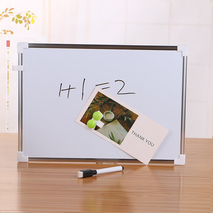 Creative Double-Sided Magnetic Whiteboard With Magnetic Sticker Whiteboard Pen Children Students Metal Writing Message Drawing Board - V.I.P Digital Presence