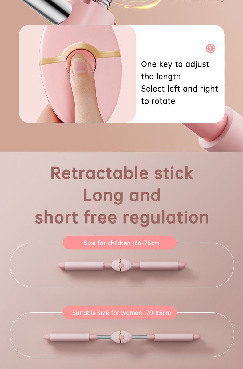 Adjustable open back shoulder stick correct hunchback correction cross yoga stick for corrective posture - V.I.P Digital Presence