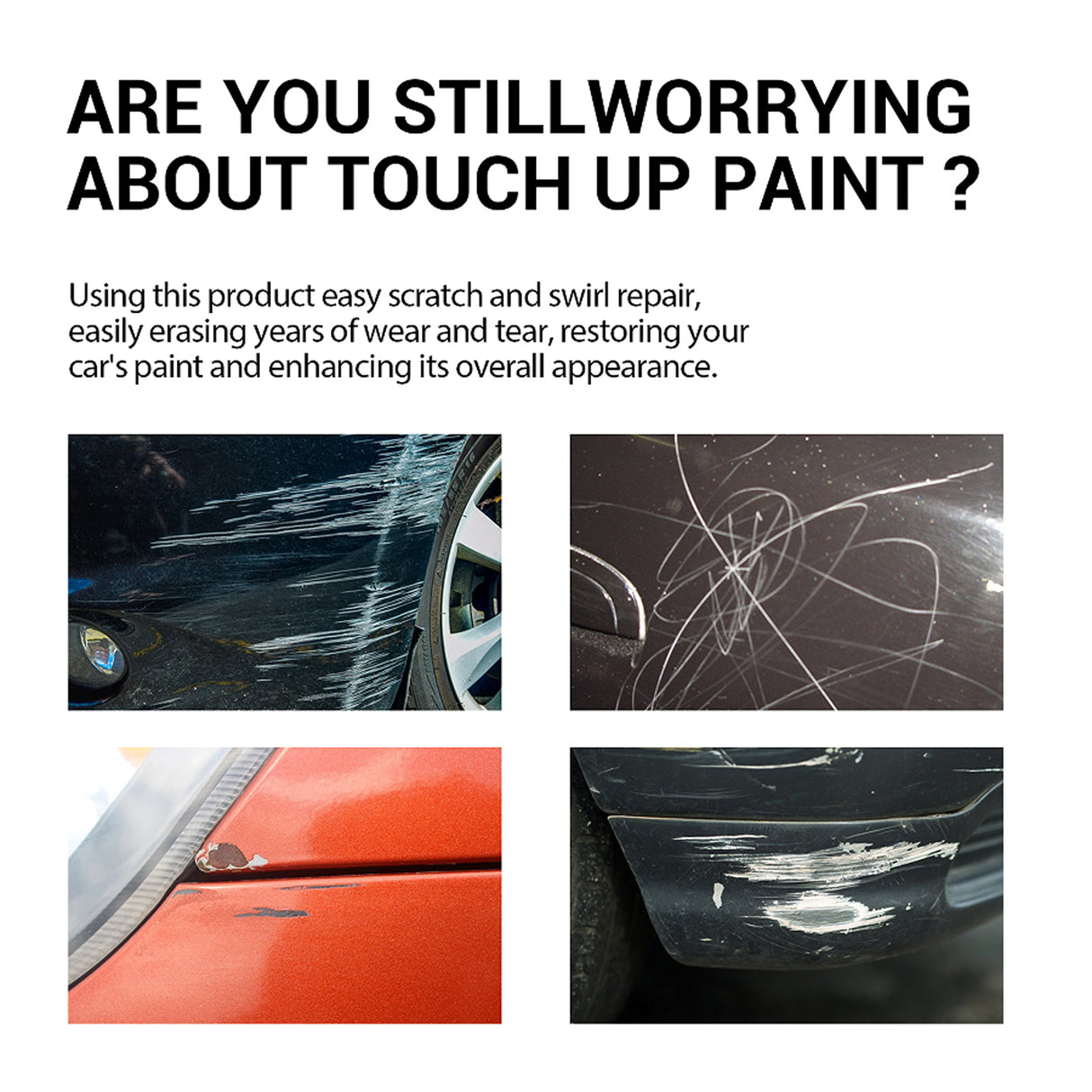 Scratch Repair Agent, Car Paint Reconditioning Protective Polishing Scratches Cleaning Decontamination Mark Remover - V.I.P Digital Presence