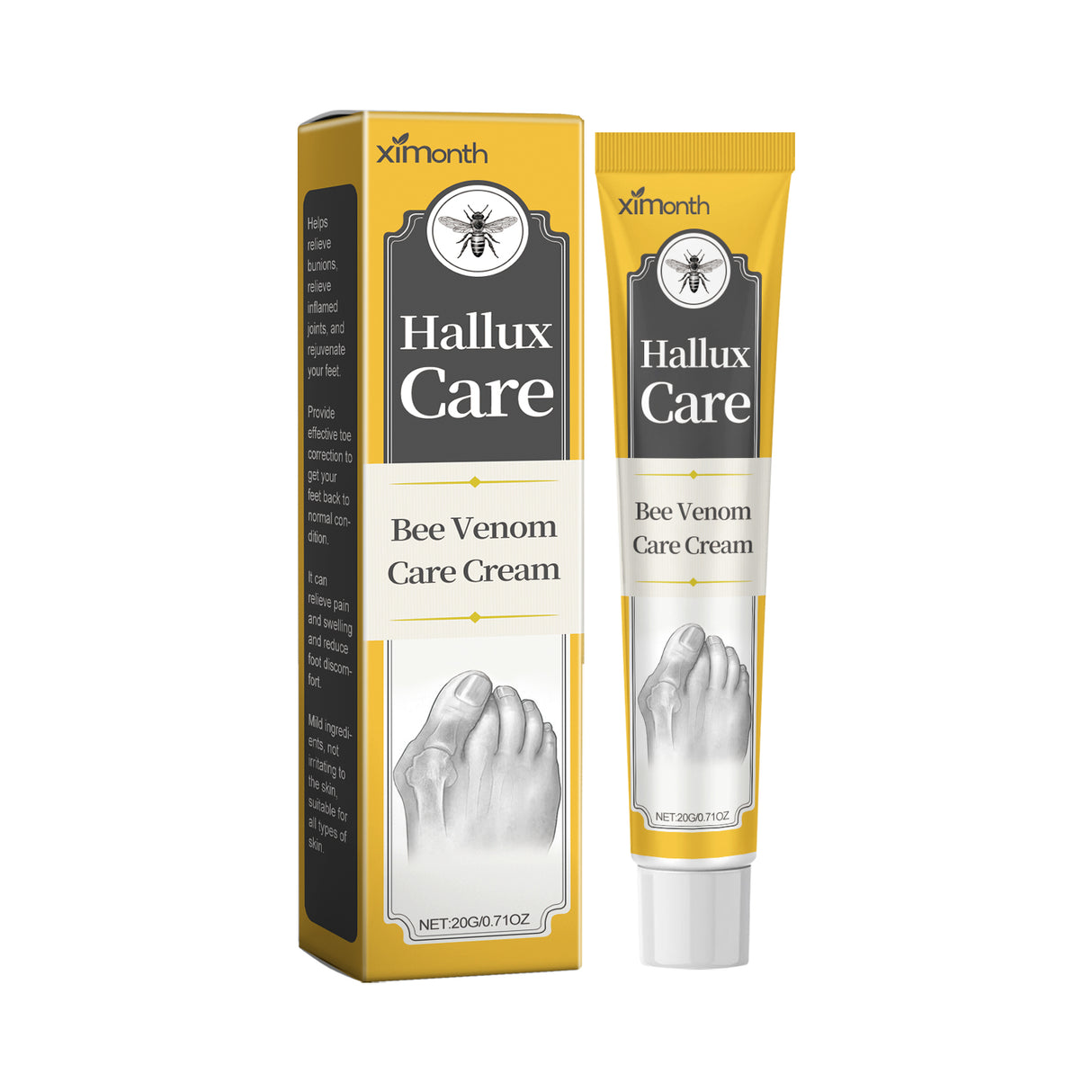 Bee Venom Care Cream, Bee Venom Care Cream To Relieve Inflammation, Pain Swelling Can Improve Joint Health Bunions Adjuvant Therapy - V.I.P Digital Presence