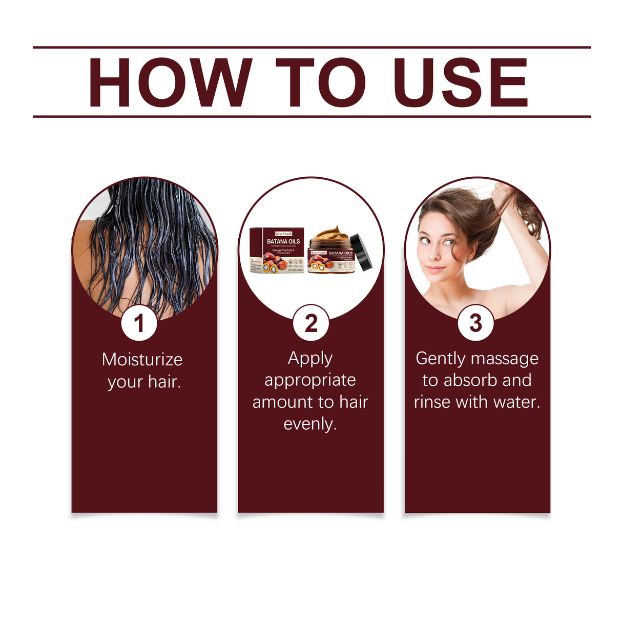 Batana Nourishing Hair Mask, Improve Dry Hair And Frizz Repair Bright And Smooth Hair Mask - V.I.P Digital Presence