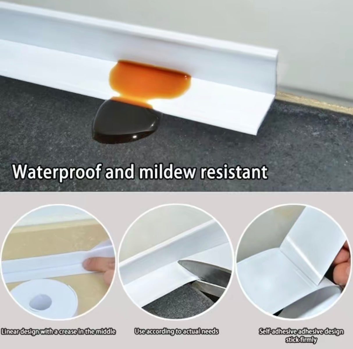 AquaShield Caulk Seal Tape