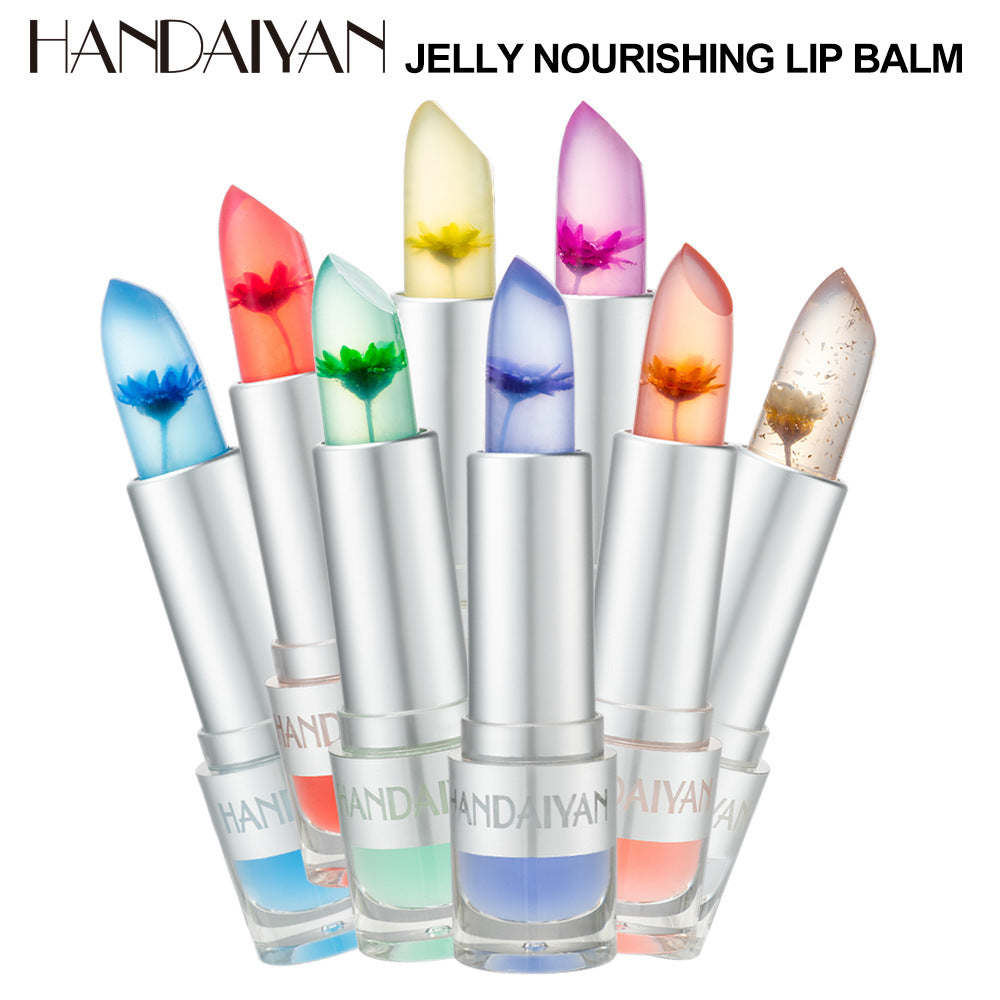 HANDAIYAN Warm Lipstick Flower Color Changing Moisturizing Lipstick Is Not Easy To Fade And Does Not Take Off Makeup - V.I.P Digital Presence