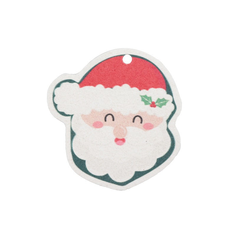 Christmas supplies, printed wood pulp, dishwashing cotton, kitchen cleaning, absorbent, non greasy, compressed wood pulp cotton, - V.I.P Digital Presence