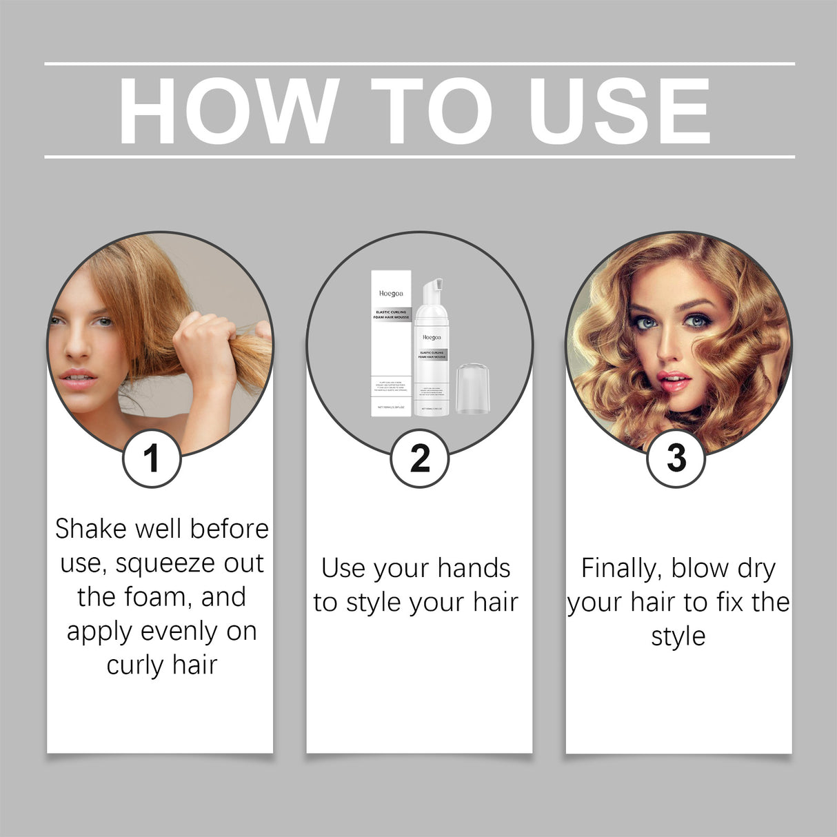 Hair Styling Mousse Refreshing Oil Removal Oil Control Light Volume Protection Refreshing Fluffy Hair Gel - V.I.P Digital Presence