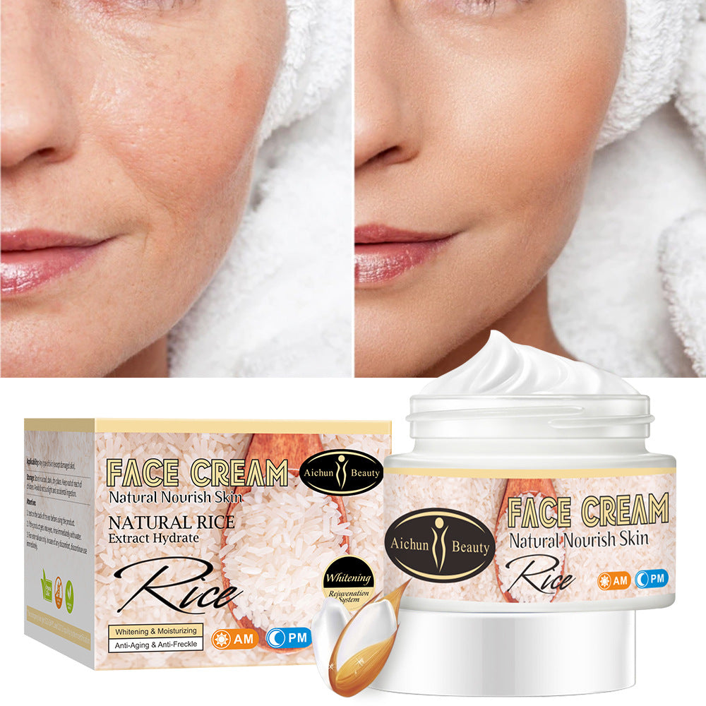 Rice Cream Skin Moisturizing Brightening Moisturizing 50g Cream Skin Care Products - V.I.P Digital Presence