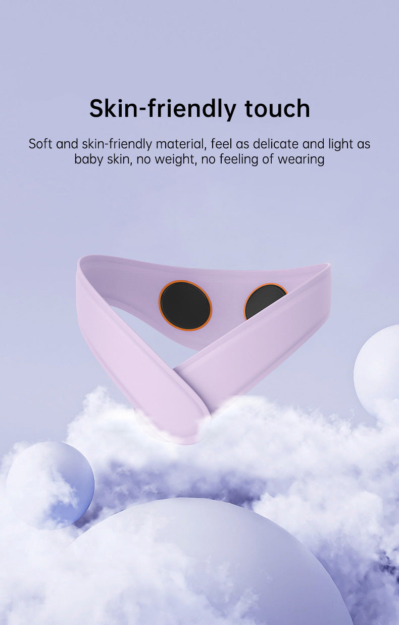 Neck Massager with Heat, Portable Neck Lymphatic Massager for Pain & Fatigue Relief - V.I.P Digital Presence