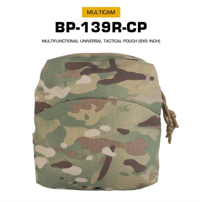 Tactical 6x5in GP MOLLE pouch for mags, fits FCPC or Utility GP Backpack. - V.I.P Digital Presence