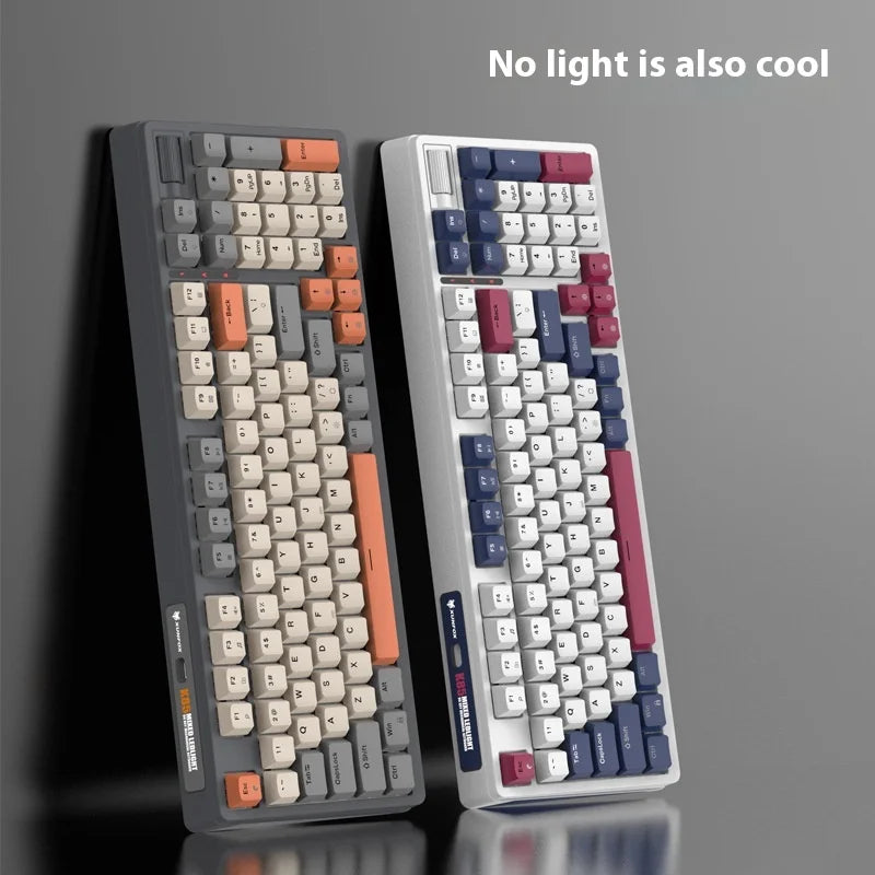 XUNFOX K85 wired mechanical keyboard for esports games, hot swappable desktop computer for office and home use, illuminated USB - V.I.P Digital Presence