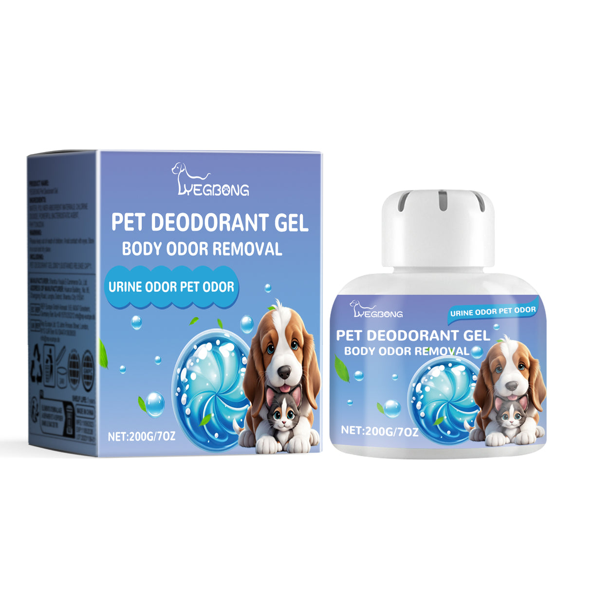 Pet Deodorant Gel, Cat And Dog Body Kennel Cattery Clean Odor Air Fresh Deodorizing Gel - V.I.P Digital Presence