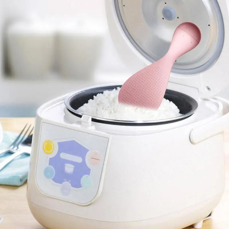 Rice Spoon Tumbler Design Non Stick Rice Serving Scoop Multi-purpose Kitchen Tableware High-temperature Resistant Kitchen Tools - V.I.P Digital Presence