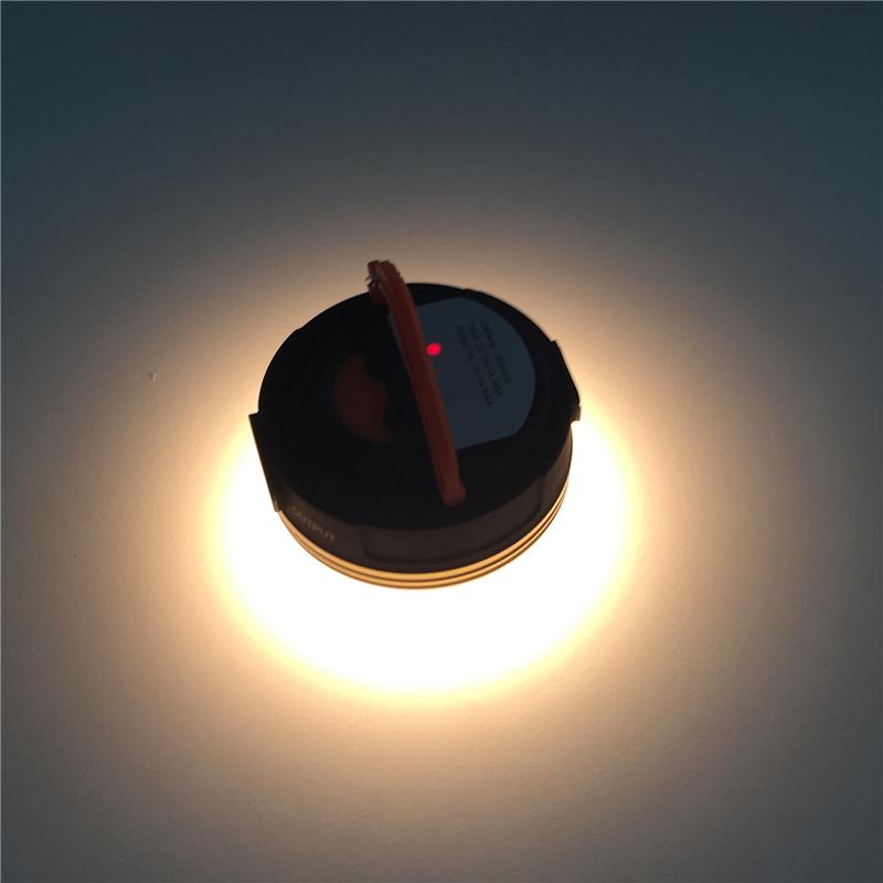 Mini Portable Camping Lights 3W LED Waterproof Tents Lamp Night Hanging lamp USB Rechargeable