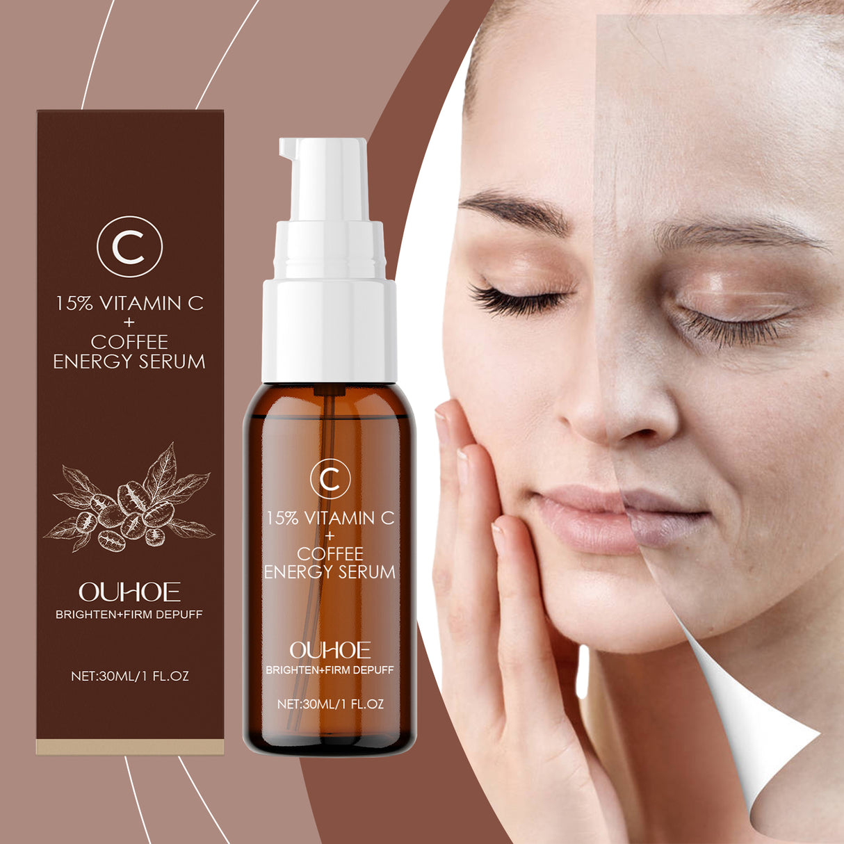 Caffeine Firming Essence Facial Moisturizing, Hydrating, Brightening, Moisturizing, Moisturizing And Hydrating Essence