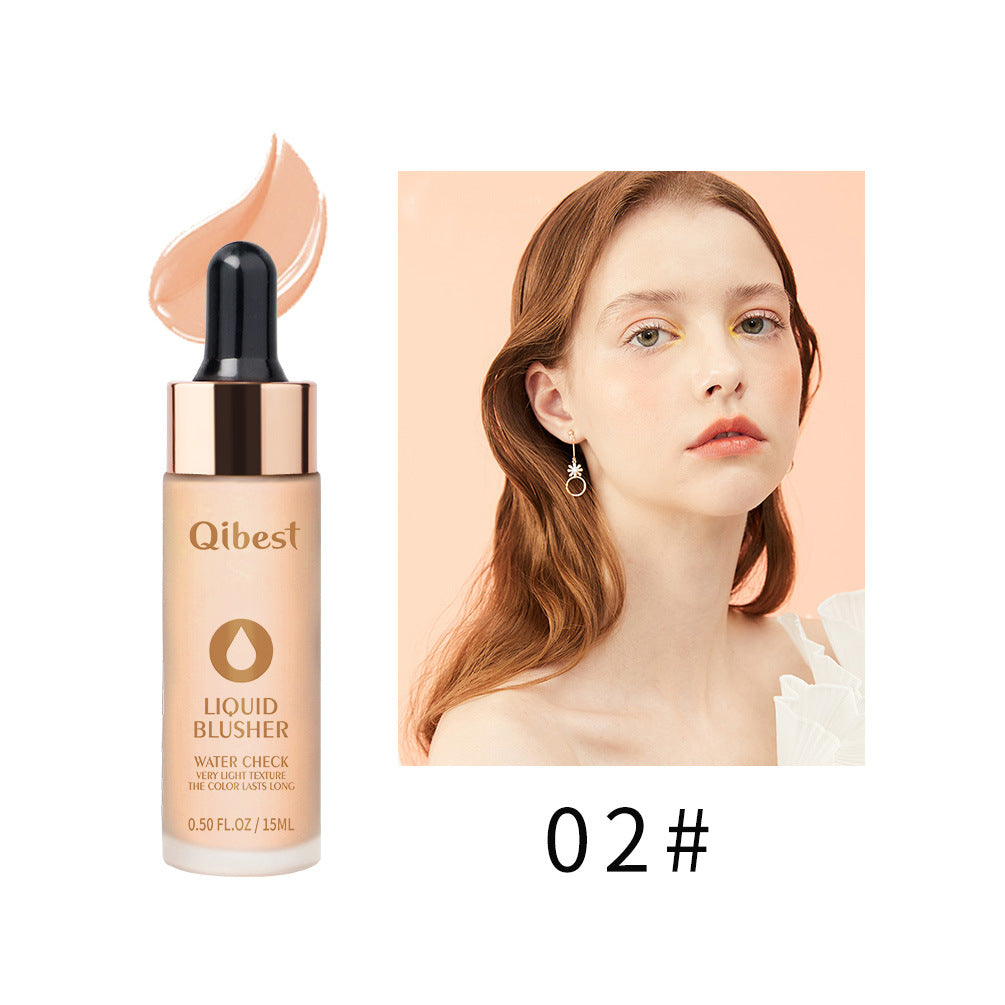 QIBEST Blush Cream Nude Makeup Moisturizing Brighten Skin Color Natural Contouring Blush Powder Rouge Liquid Blush - V.I.P Digital Presence