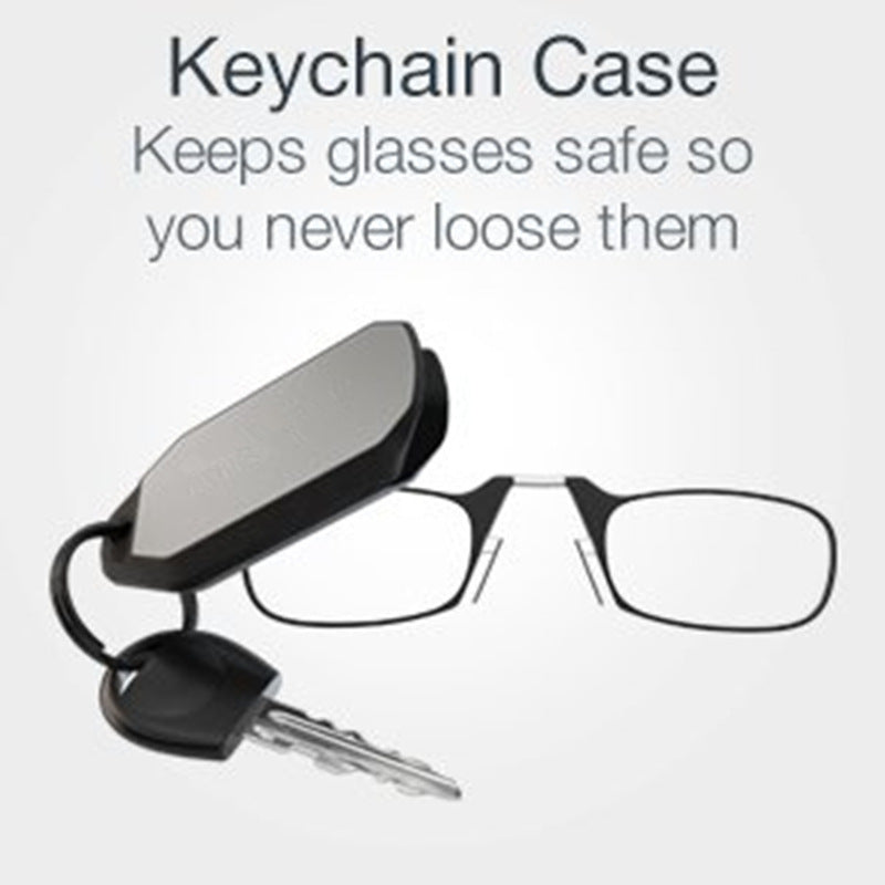 Nose clip presbyopic glasses keychain ultra lightweight carrying elderly glasses wallet glasses reading glasses - V.I.P Digital Presence