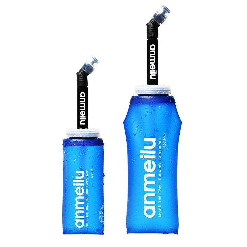Anmeilu Folding Soft Water Bottle TPU Water Cup Drinking Bag Marathon Outdoor Sports Lightweight Water Bottle - V.I.P Digital Presence