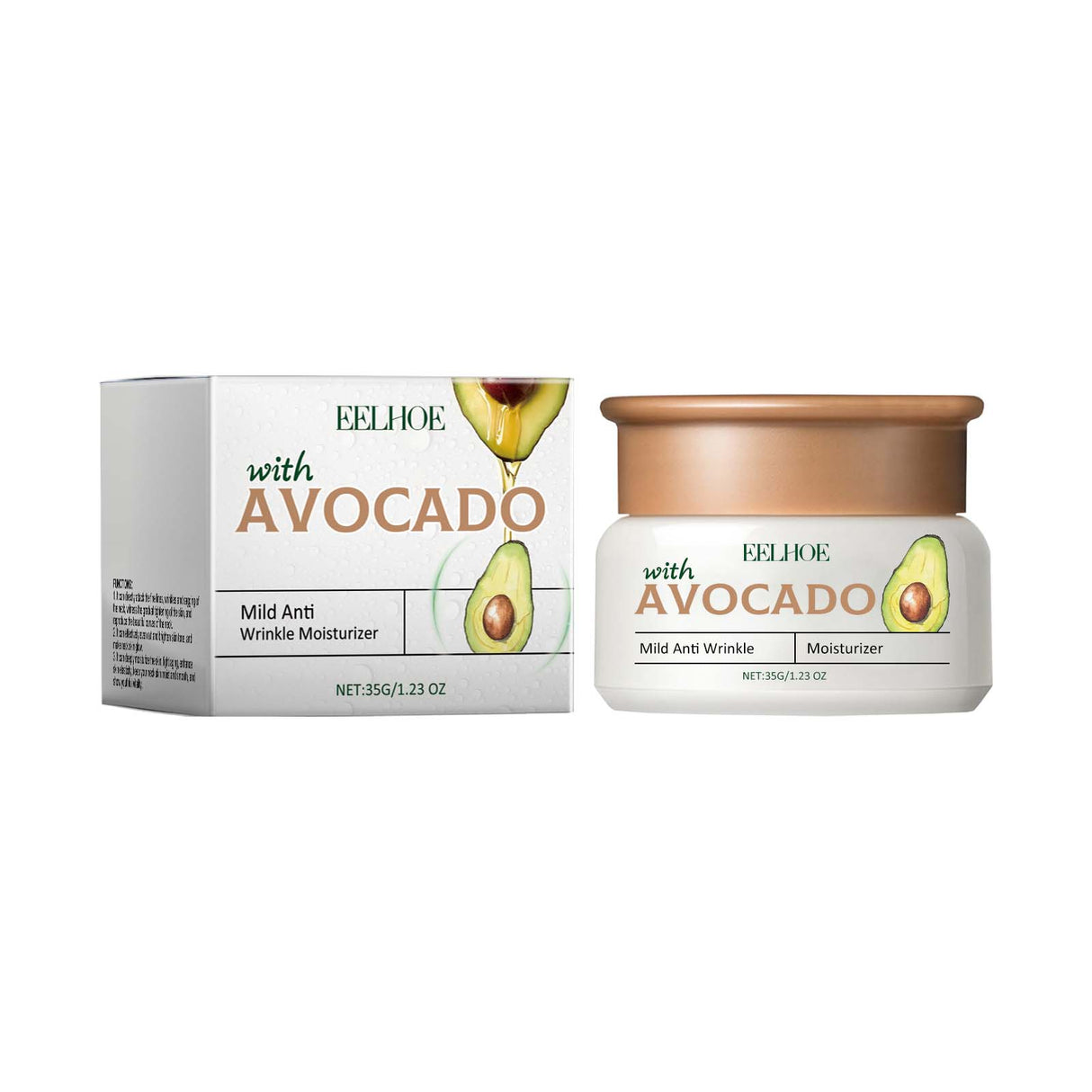 Avocado Cream For Wrinkles Gentle Moisturizing Facial Skin Moisturizing Daily Cream - V.I.P Digital Presence