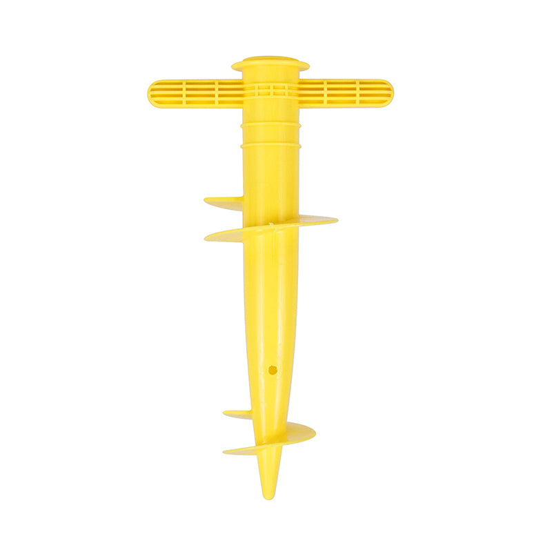 Plastic Adjustable Umbrella Base, Sun, Beach, Terrace, Sand, Ground Fixing Tools (Anchor Bracket, Spiral Tool, Tip Part), 1 Pc - V.I.P Digital Presence