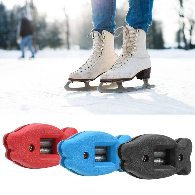 Diamond Sandstone Ice Skate Double Side Sharpener Portable Hanging Ice Hockey Shoe Blades Sharpener Ice Skate Accessories - V.I.P Digital Presence