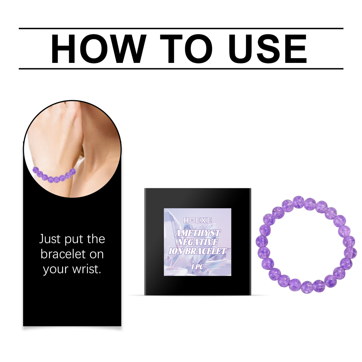 Purple Bracelet Purple Rabbit Hair Crystal Personality Trend Fashion With Purple Hand Beaded Bracelet - V.I.P Digital Presence