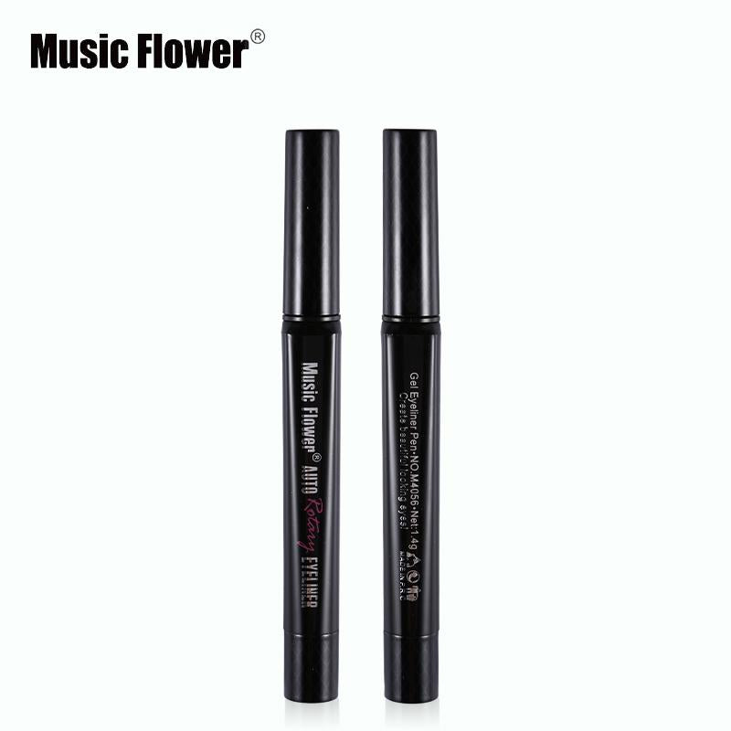 Music Flower Pro Auto Rotating Liquid Eyeliner Waterproof Eye Makeup Lash Hugging Gel Eye Liner Mark Pen Smudge-proof Cosmetics - V.I.P Digital Presence