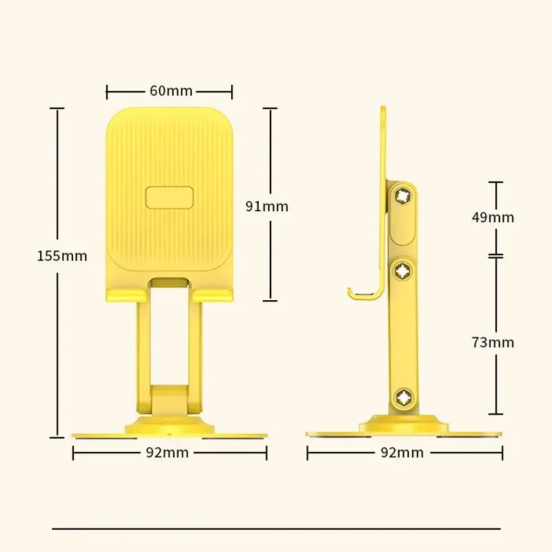 Rotating phone stand foldable desktop TV show lazy person tablet phone support stand - V.I.P Digital Presence