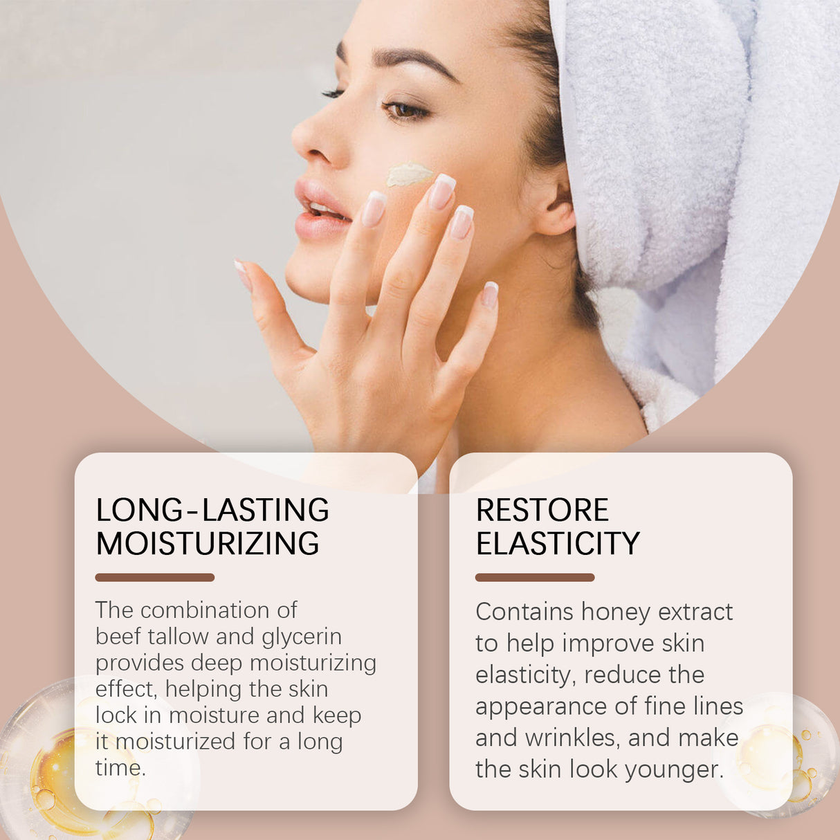 Tallow Honey Moisturizing Cream Facial Hydrates And Gently Nourishes The Skin