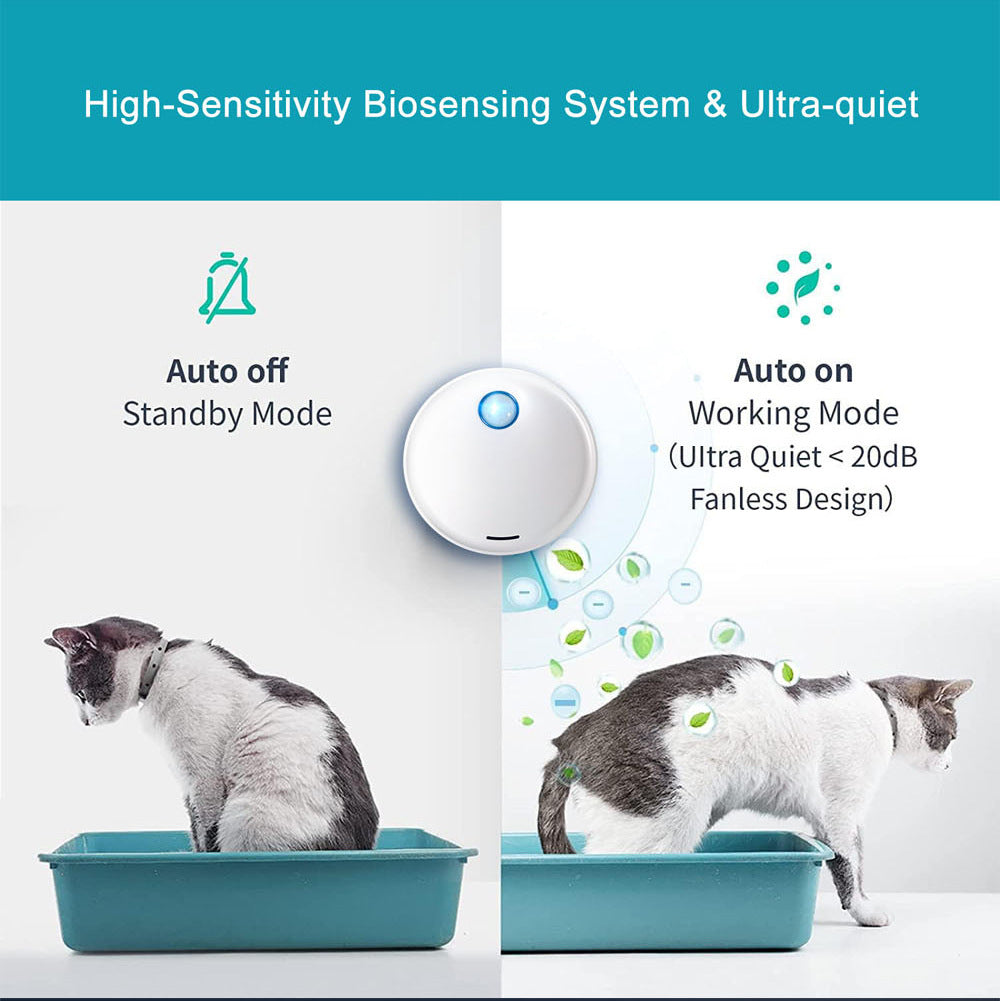 Intelligent pet deodorizer cat litter box deodorizer cat supplies dog bed pet cage deodorizer - V.I.P Digital Presence