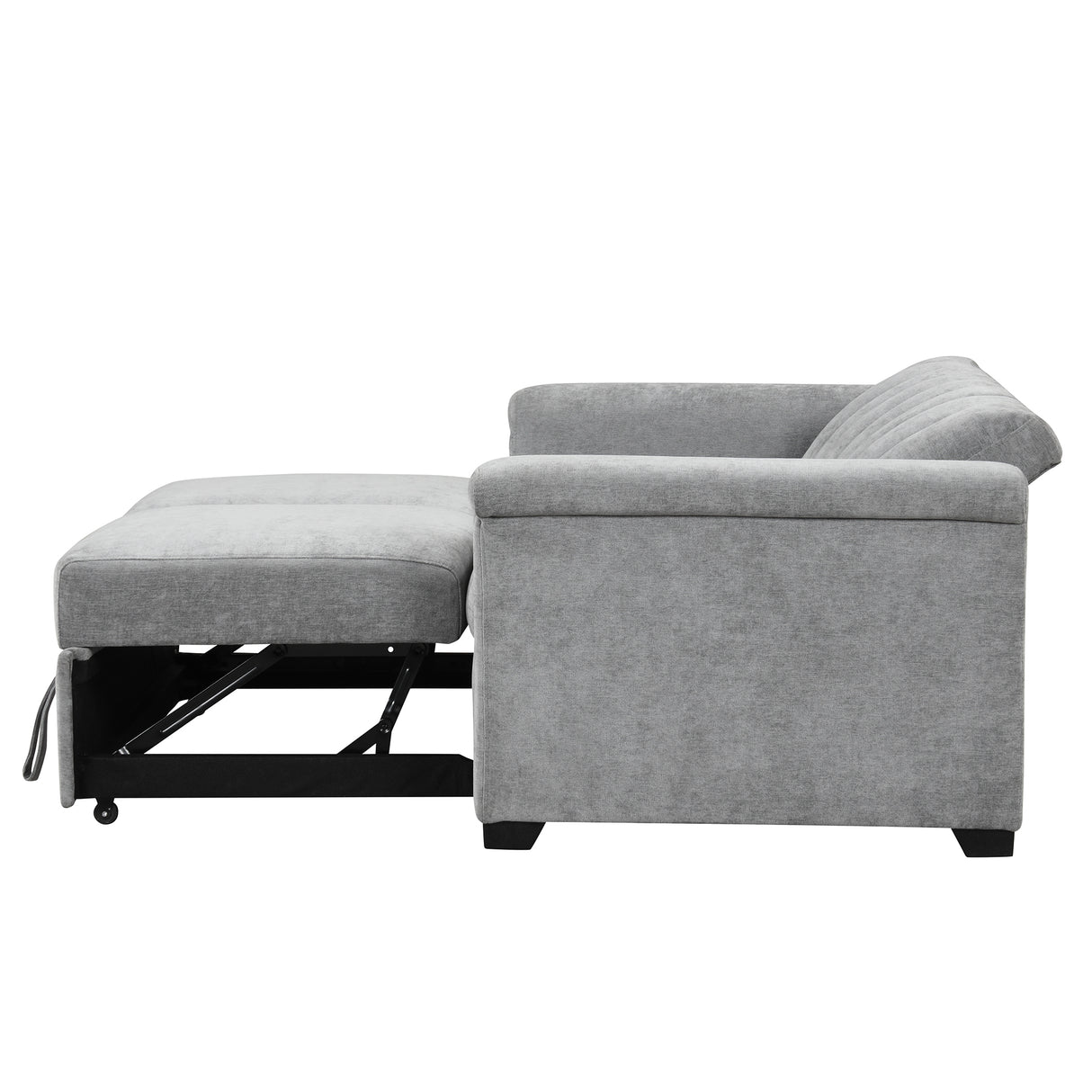 U_STYLE Convertible Soft Cushion Sofa Pull Bed ,for Two People to Sit On - V.I.P Digital Presence