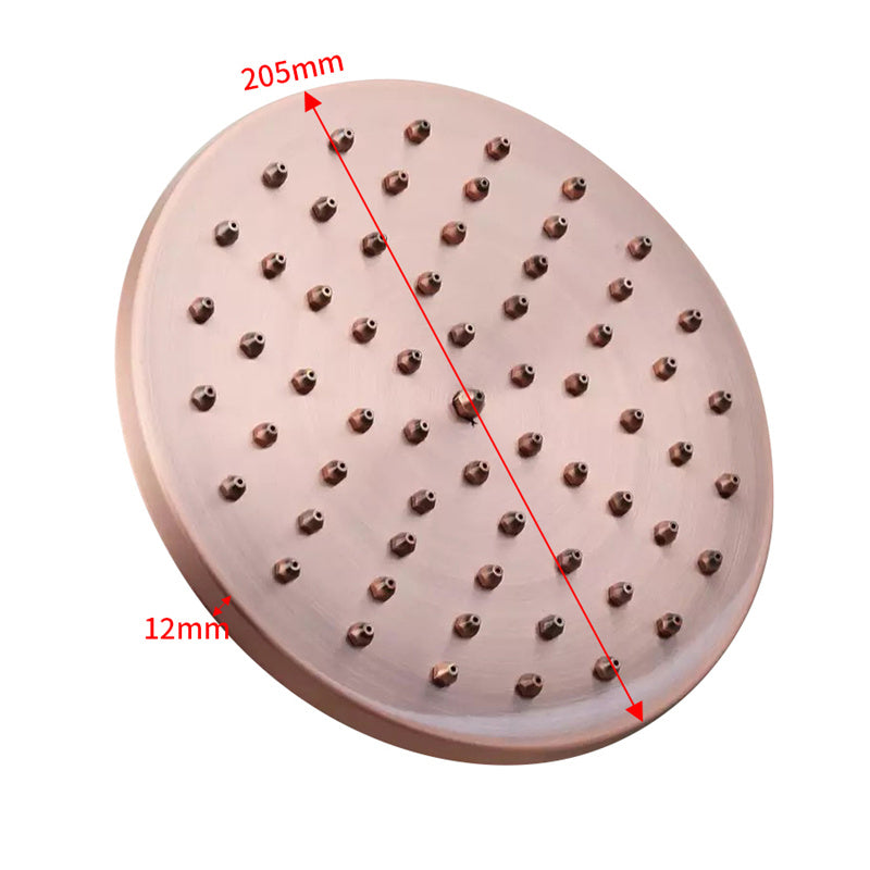 8 Inch Antique Top Spray Shower Head - V.I.P Digital Presence