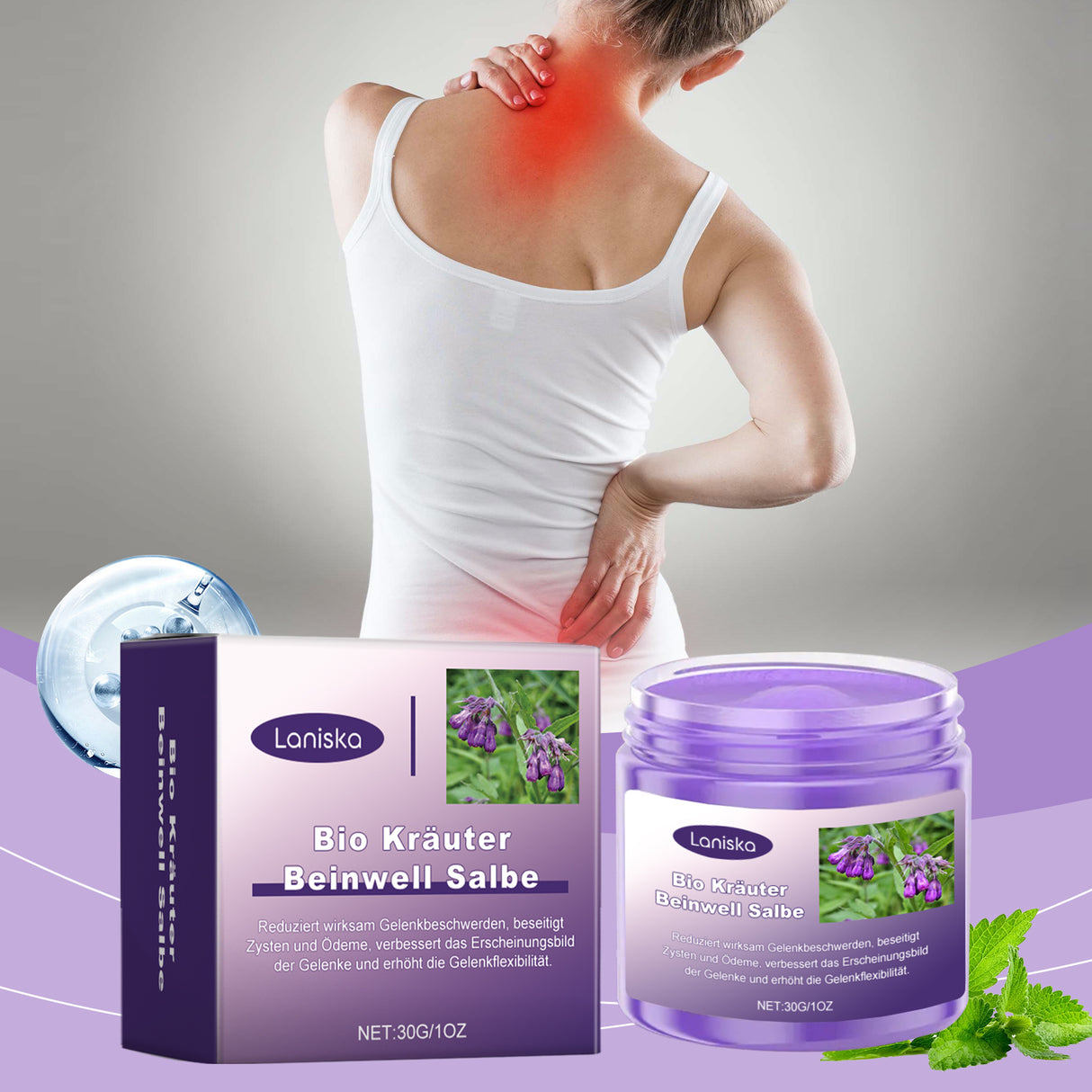 Joint Care Cream For Topical Application A Gentle Cream For Healing Knee Joints And Relieving Discomfort - V.I.P Digital Presence