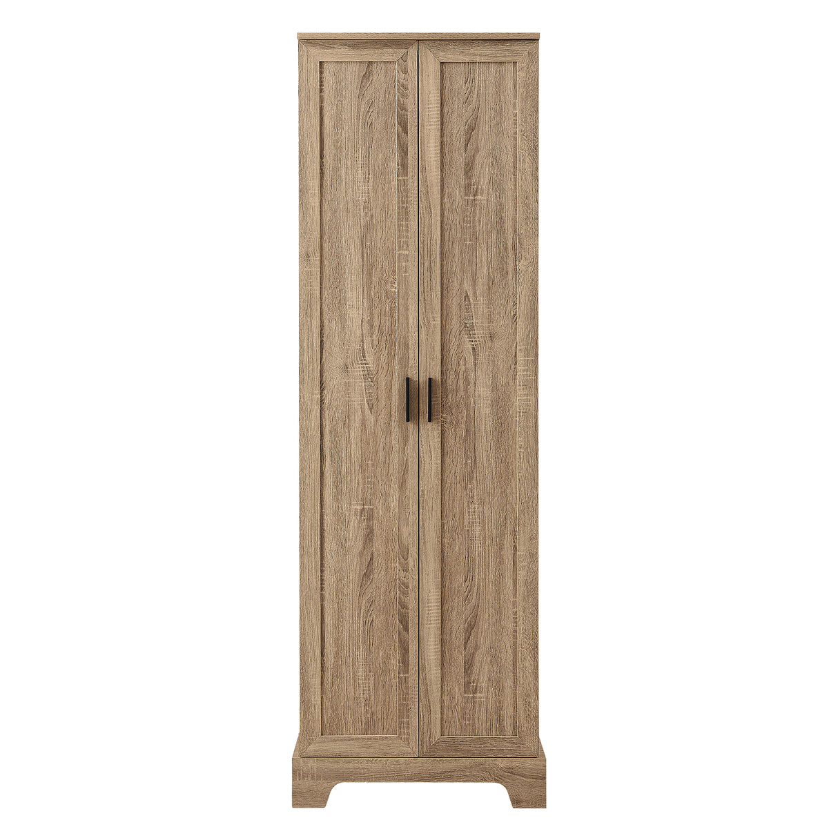 Storage Cabinet with Two Doors for Bathroom, Office, Adjustable Shelf, MDF Board, Brown - V.I.P Digital Presence