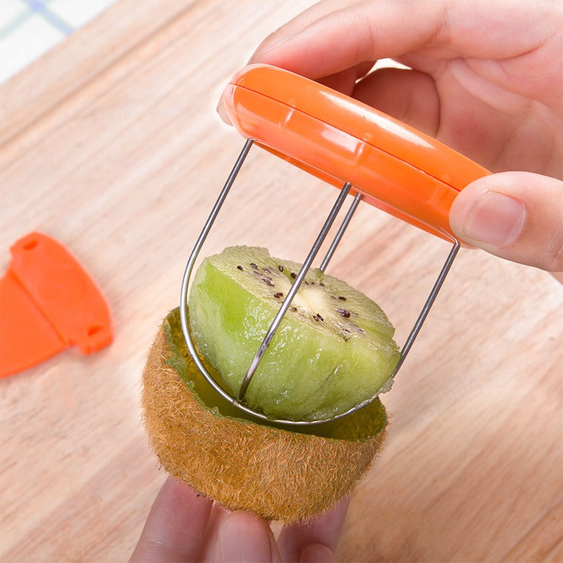 Creative stainless steel kiwifruit peeler specialized for peeling and dividing - V.I.P Digital Presence