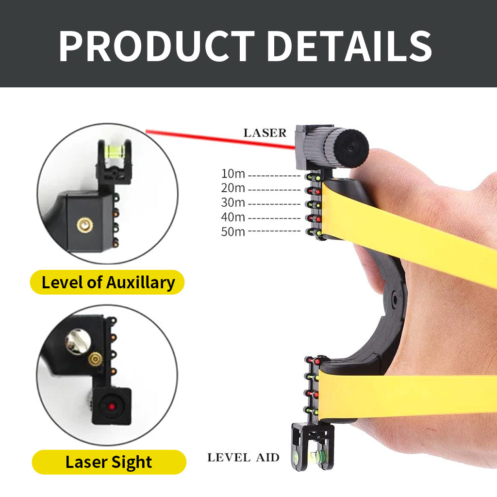 Catapult, Aim Light Flat Rubber Band Slingshot Outdoor Shooting Equipment Launch Slingshot Competitive Toy - V.I.P Digital Presence