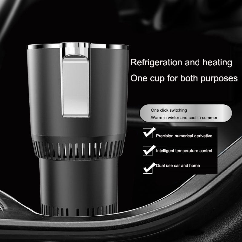 Car mounted cold and hot cup, dual-purpose quick cooling cup for car and home, intelligent cooling cup for car, quick cooling cu - V.I.P Digital Presence