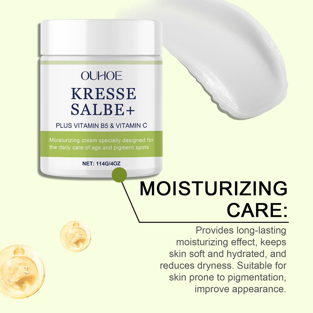 Firming Moisturizer Hydrates, Lightens, Brightens And Nourishes Fine Lines Daily Care Cream