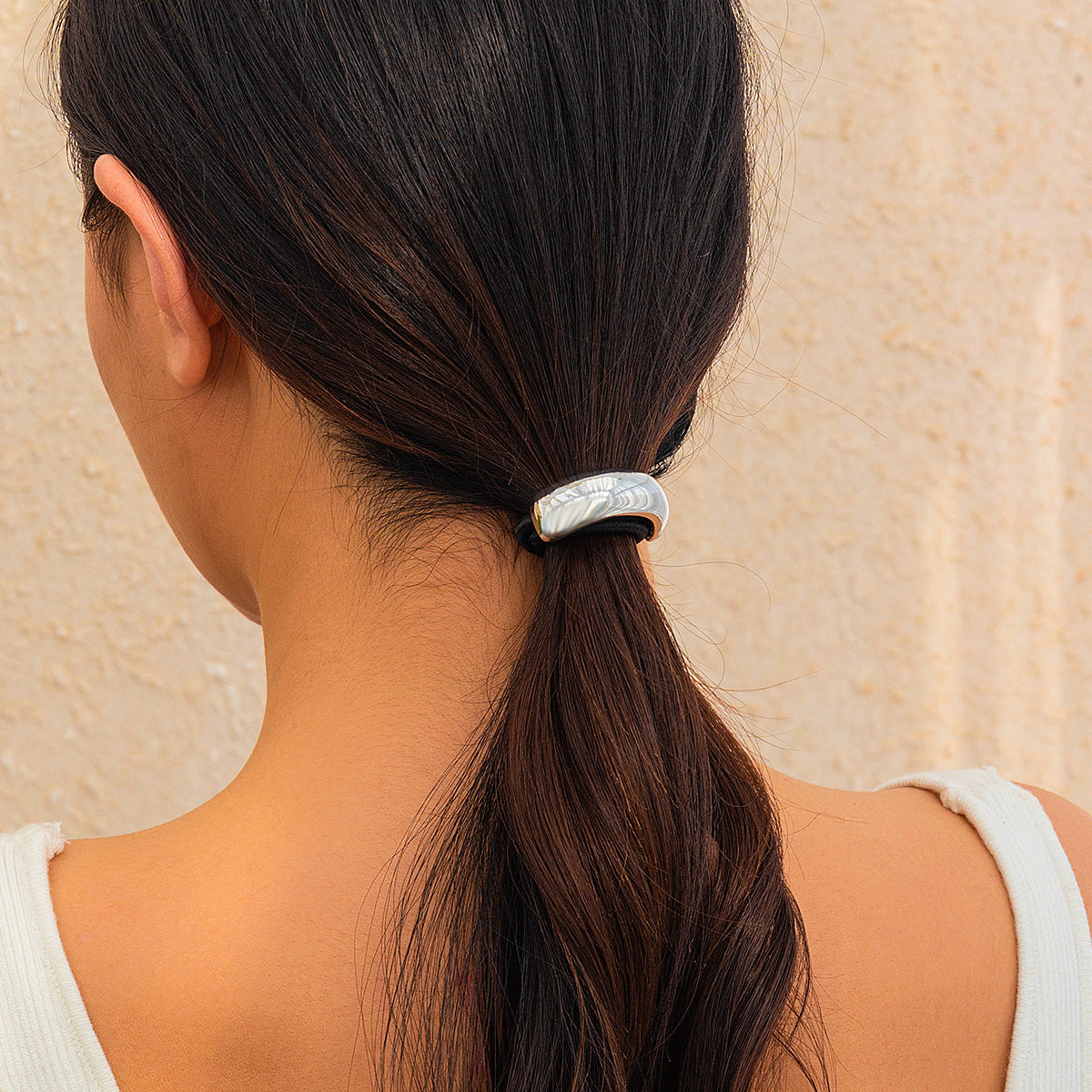 Metal concave convex folded alloy hair clip Hairpin irregular temperament hair clip - V.I.P Digital Presence