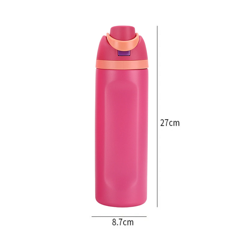 Insulated Stainless Steel Water Bottle (24OZ/32OZ), with straw, BPA-Free, great for sports and travel. - V.I.P Digital Presence