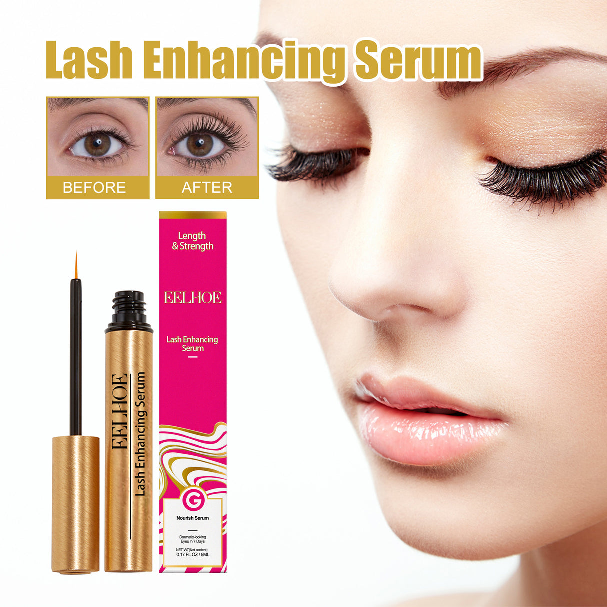 Eyelash Liquid Natural Long And Curly Eyelashes Black Thick Moisturizing Mild And Beautiful Eyelash Liquid - V.I.P Digital Presence