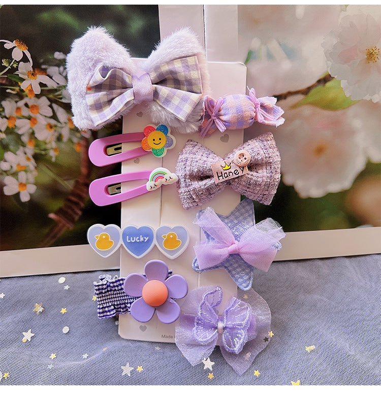 Children's Plush Hair Clip Autumn and Winter New Hair Accessories Little Girls' Hair Clip Cute Headwear - V.I.P Digital Presence