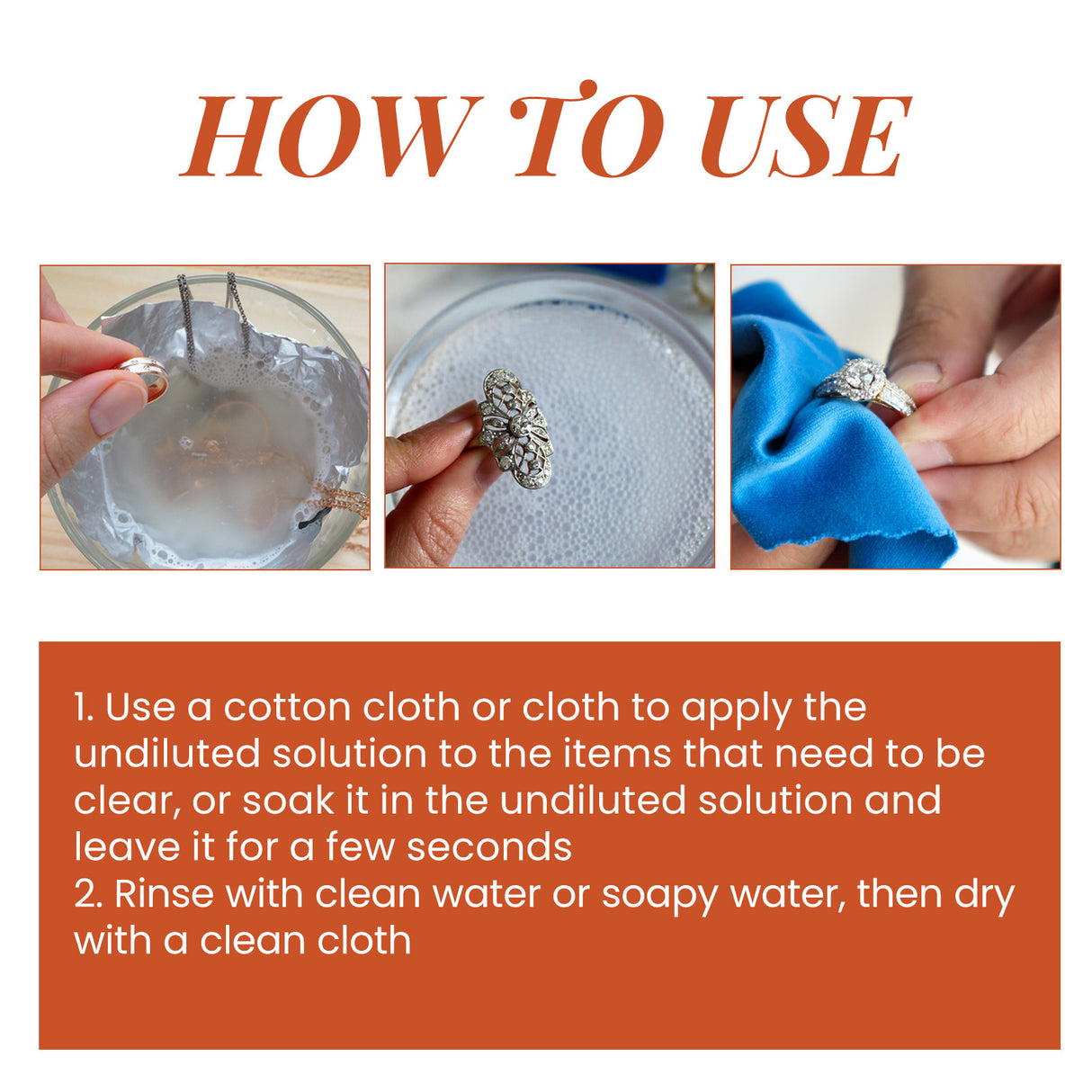 Jewelry Cleaner Jewelry Cleaner, Stain Cleaner, Antioxidation, Blackening Jewelry Care Cleaner - V.I.P Digital Presence