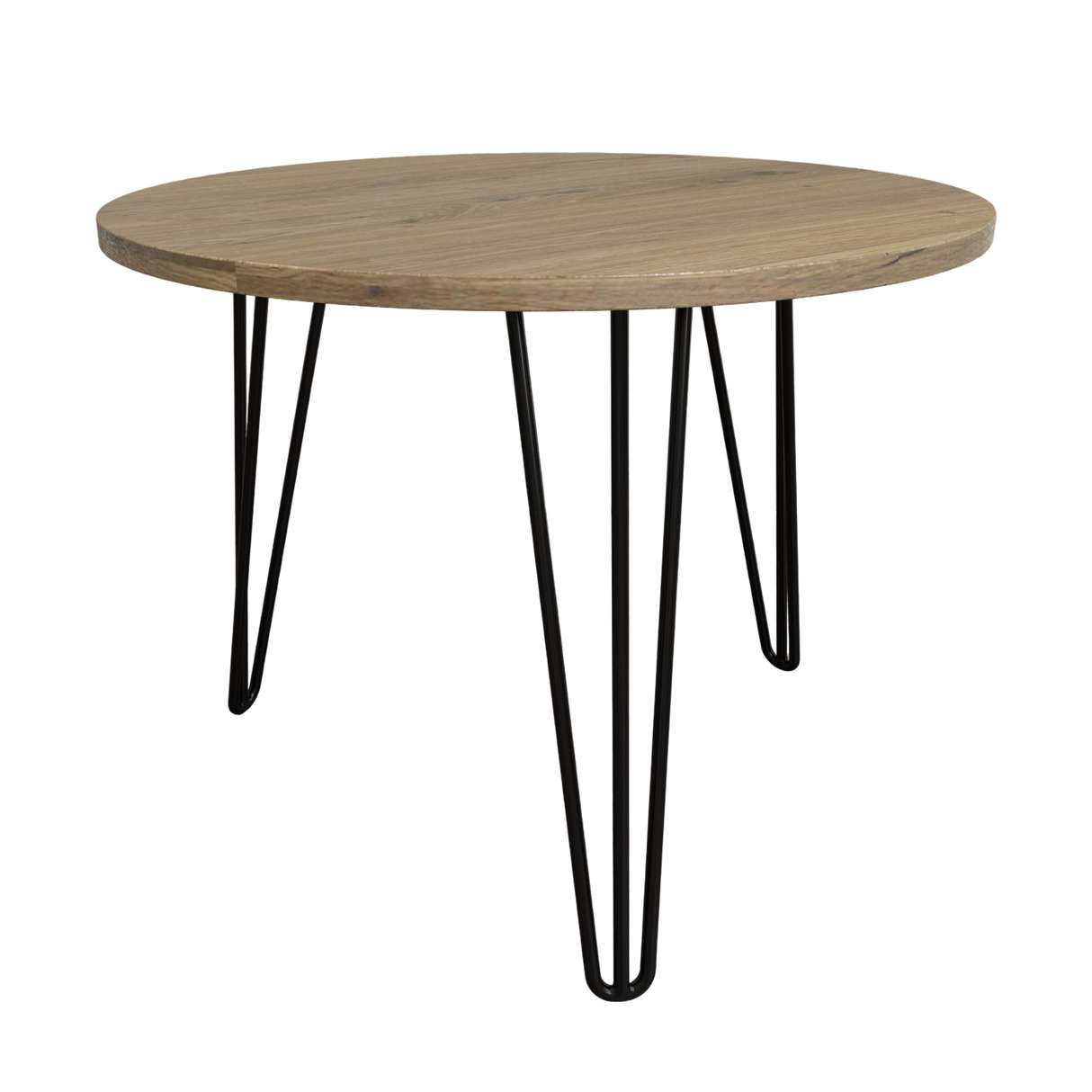 27.56'' Round Nesting Coffee Table Set of 2, Circular Nesting End Table Set Sturdy Metal Base for Living Room, bedroom, Brown - V.I.P Digital Presence