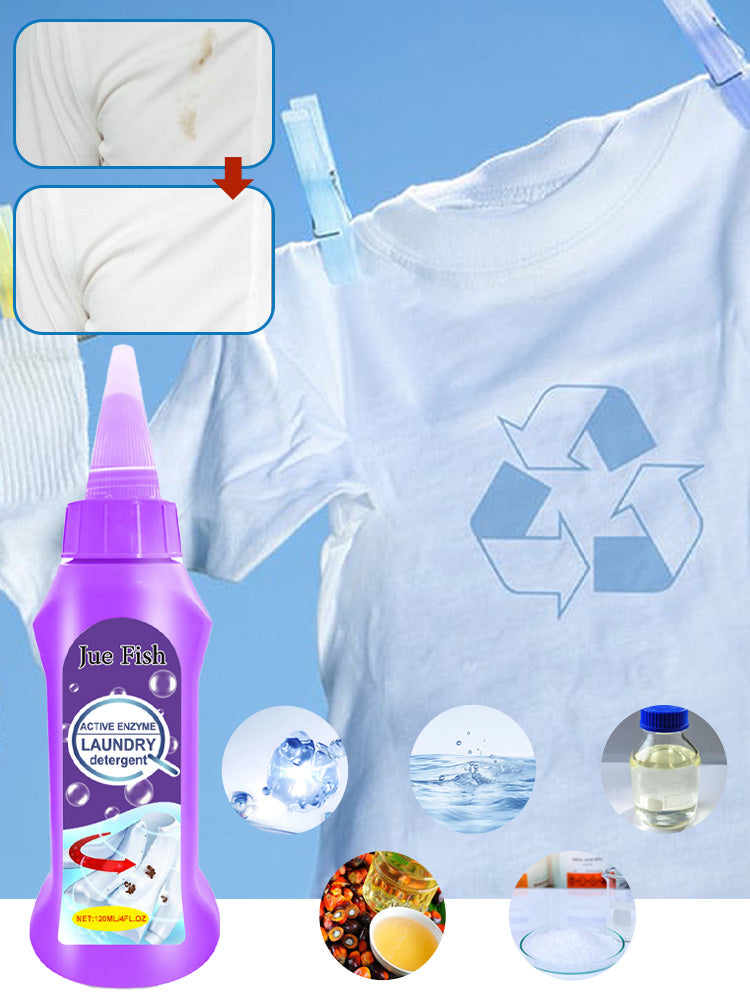 Active Enzyme Laundry Cleaner, Deep Cleansing Clothing Removes Stubborn Stains Gently And Does Not Irritate - V.I.P Digital Presence