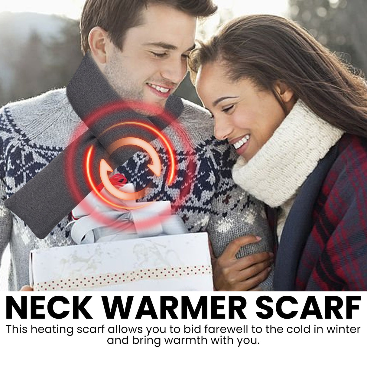 HouKea Heating Scarf, Winter Neck Protector Hot Compress Neck Cover Cold Anti-Freezing Warm Heat Scarf Warm Baby - V.I.P Digital Presence
