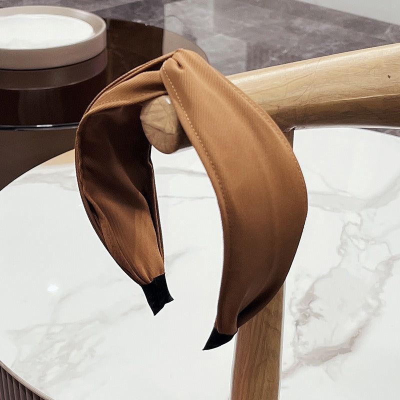 Fashionable fabric cross bow headband - V.I.P Digital Presence