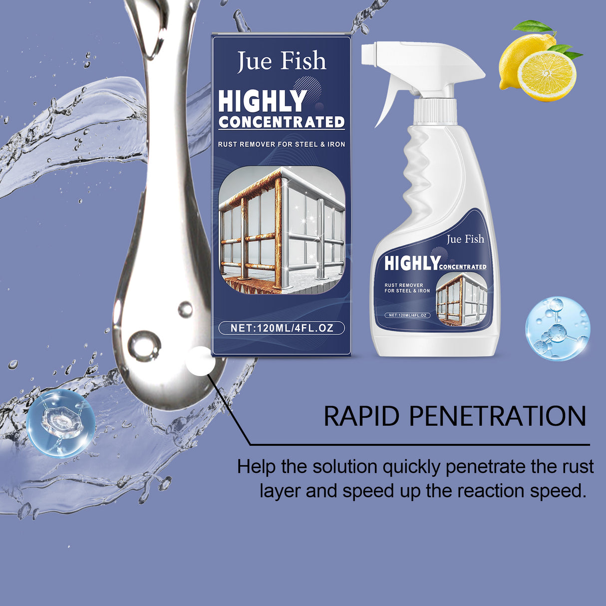 Steel Rust Remover Stainless Steel Rust Remover Cleaning Dish Sink Kitchen Utensils Cleaner - V.I.P Digital Presence