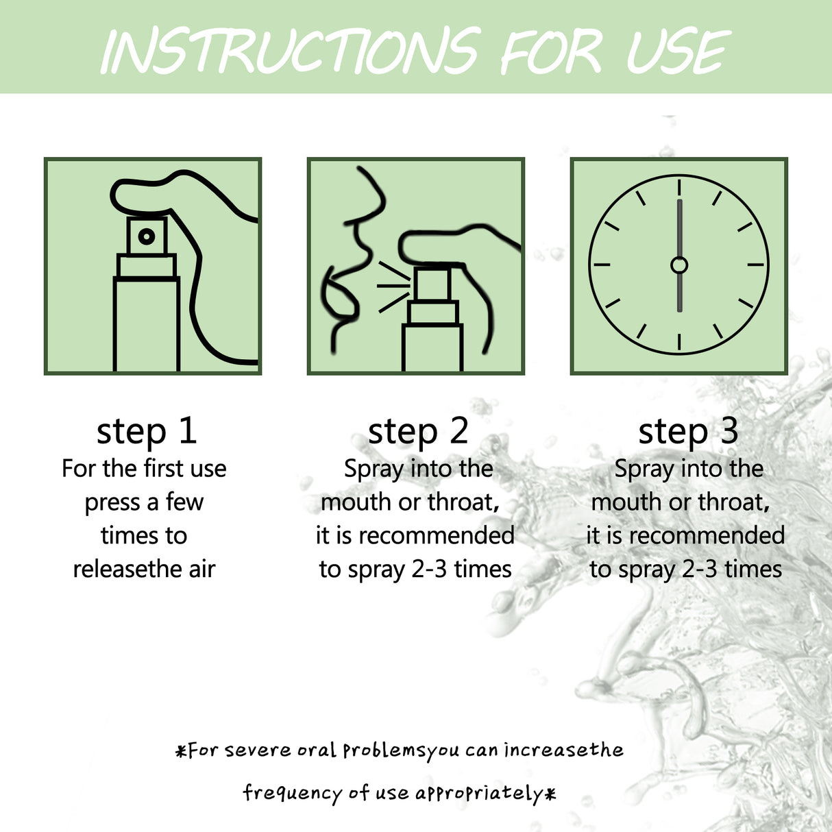 Breath Fresher, Retain Fragrance Remove Odor Portable Minty Breath Freshening Spray - V.I.P Digital Presence