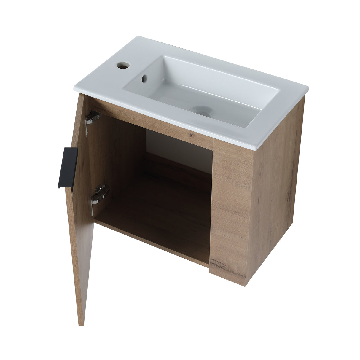 Bathroom Vanity with Sink 22 Inch for Small Bathroom,Floating Bathroom Vanity with Soft Close Door,Small Bathroom Vanity with Sink, 22x13 (KD-Packing) - V.I.P Digital Presence