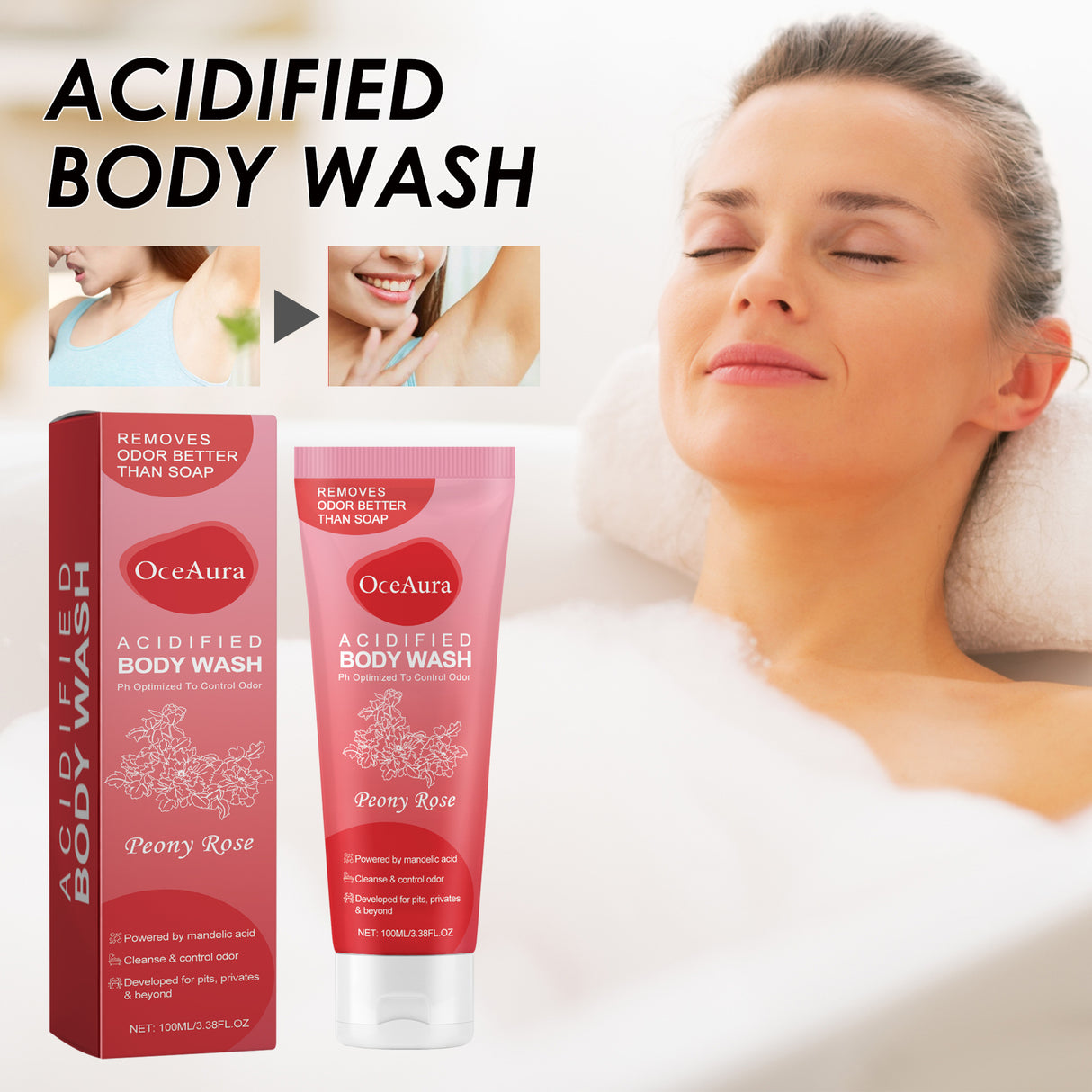 Acidified Body Wash, Deep Clean It Moisturizes Skin Beautifying Body Tender Fragrance Lasting - V.I.P Digital Presence